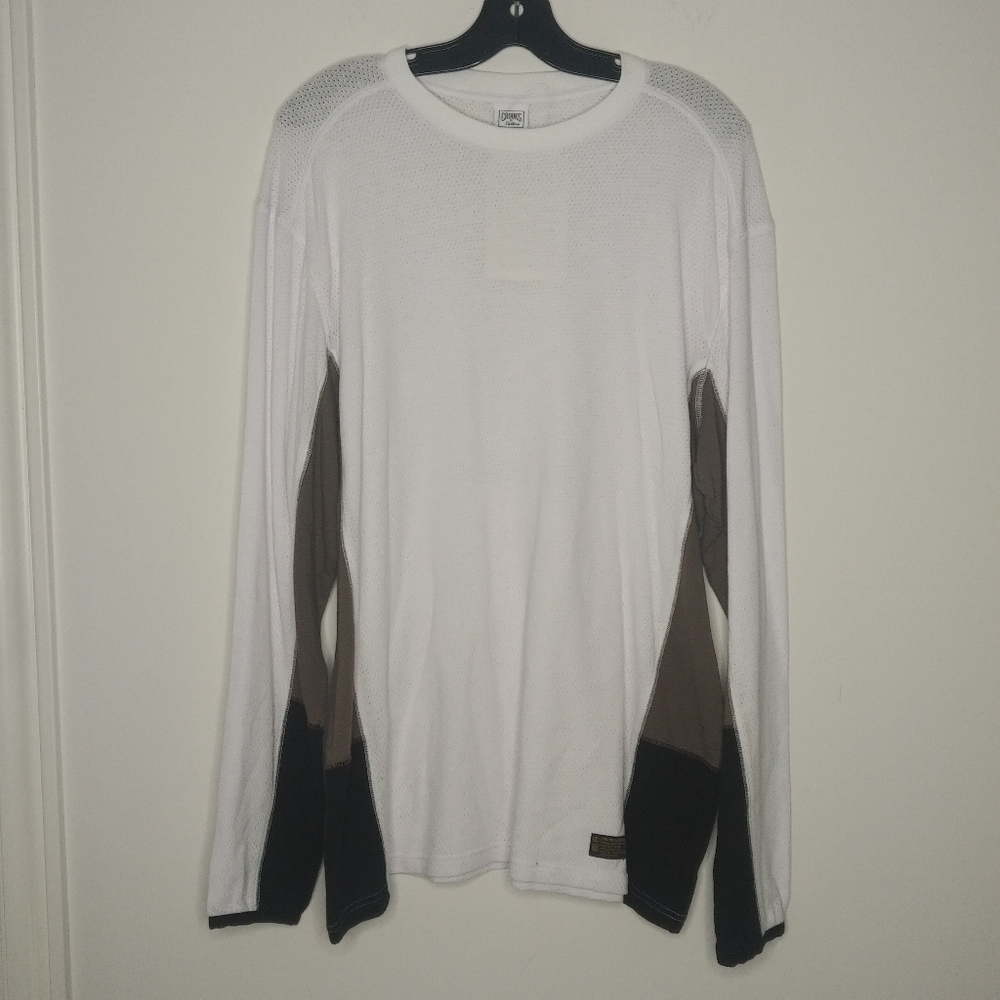 Crooks and Castles mesh L/S top - brand new - LRG